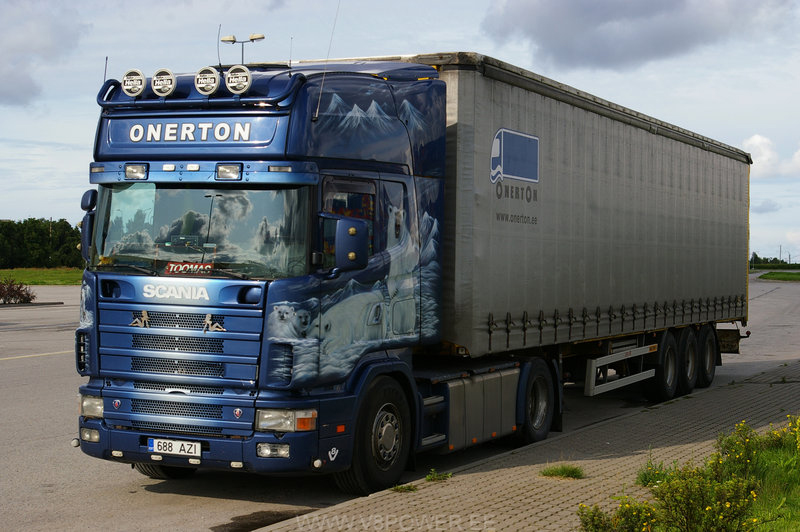 Scania 144L 460 V8 - Onerton shadowhunter 688AZI