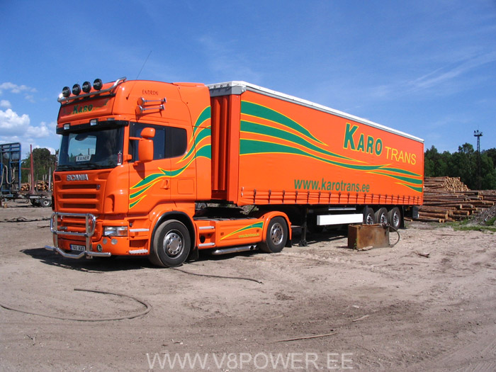 Scania R 420 - KaroTrans Rene 140AXT