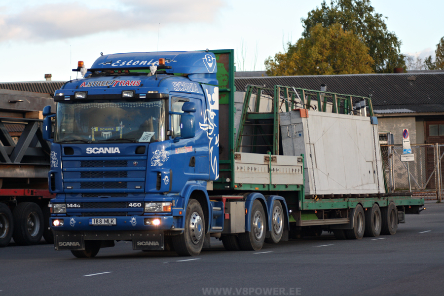 Scania 144G 460 V8 - A.Street Trans 188MLK Kevin